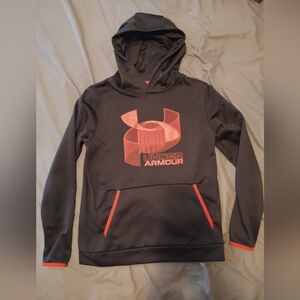 Under Armour Youth Black Large Hoodie.  Excellent Condition.